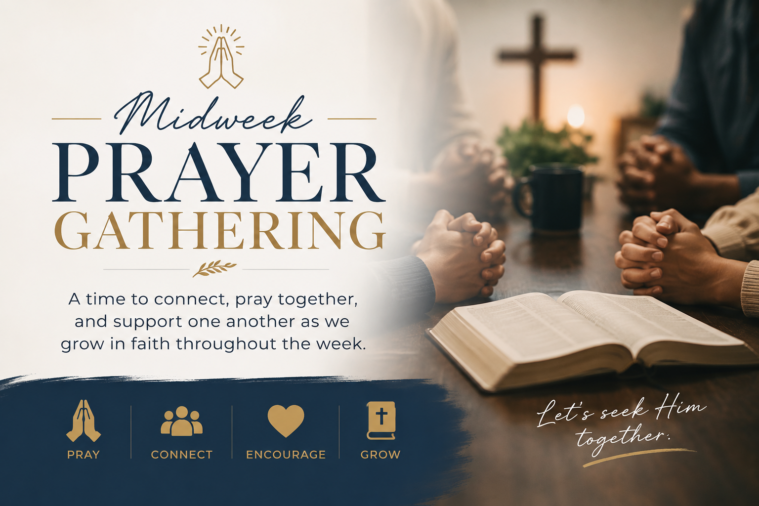 Midweek prayer gathering